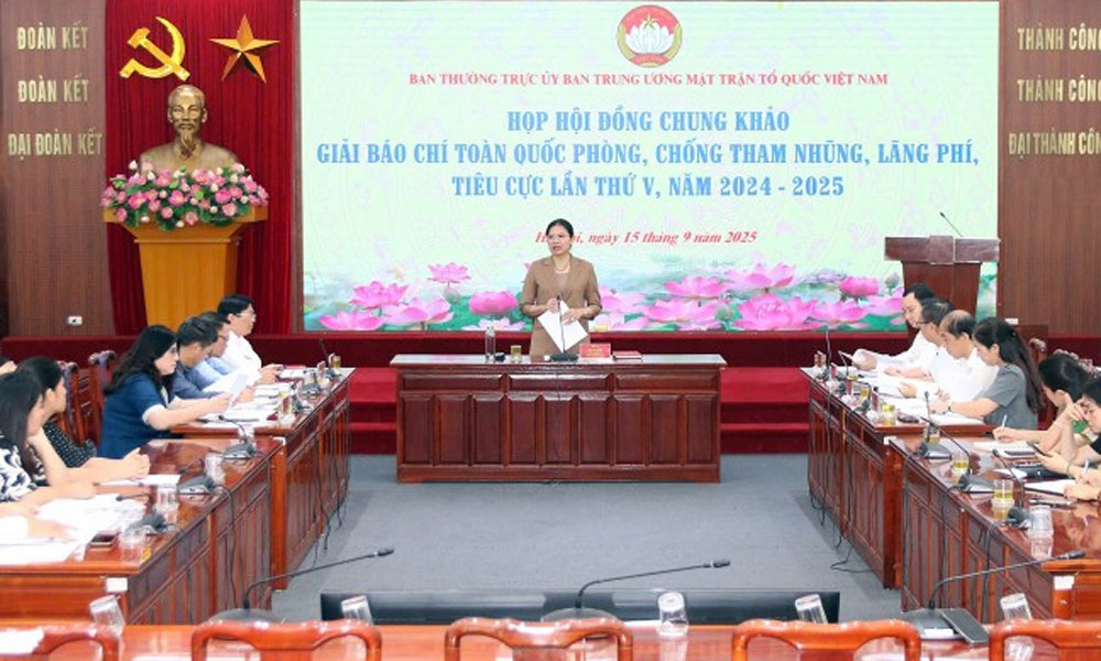  91 tác phẩm lọt vào chung khảo Giải Báo chí toàn quốc về phòng, chống tham nhũng năm 2024-2025
